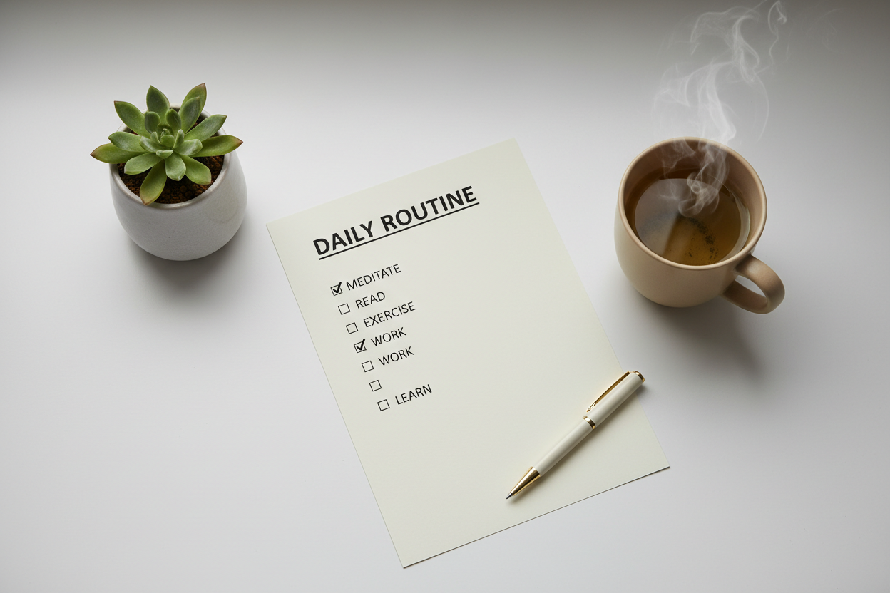 Daily Self Care Checklist — Free Printable for Women