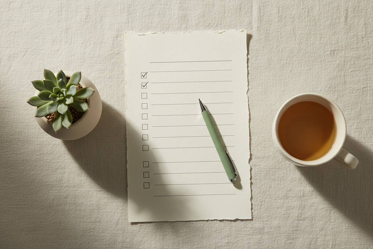 Relationship Standards Checklist for Single Women — Free Printable